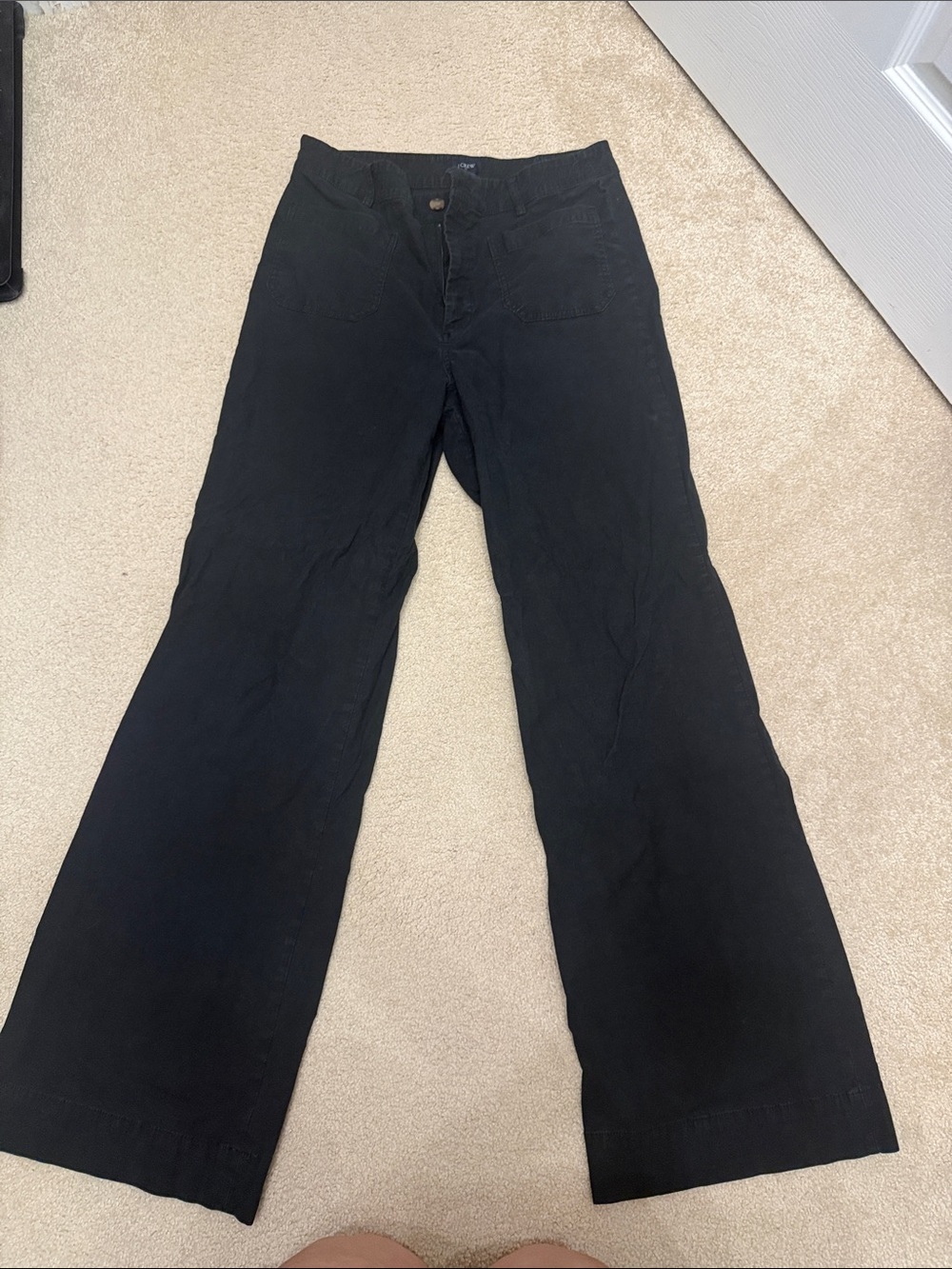 Jcrew Lizzie Black Pant 30T